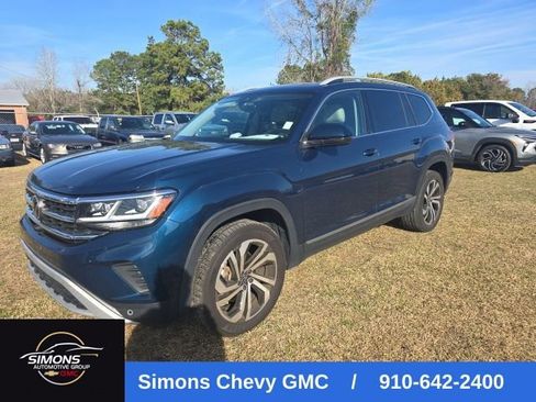 Used 2021 Volkswagen Atlas SEL Premium image 1