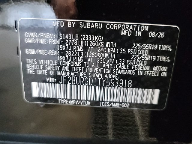 New 2026 Subaru Outback Limited XT AWD/4WD image 37