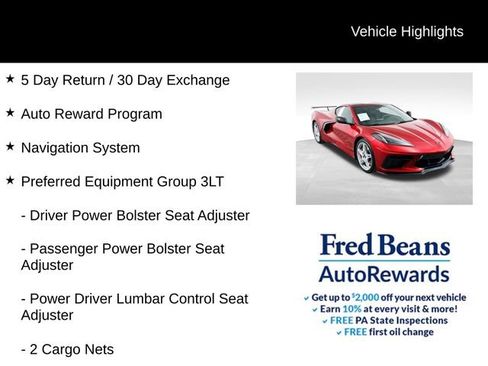Certified 2021 Chevrolet Corvette Stingray Premium Cpe w/ Z51 Performance Package image 4