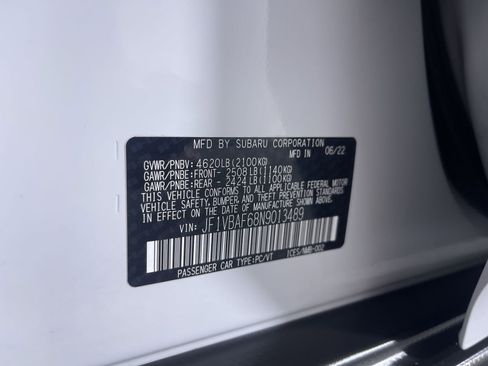 Used 2022 Subaru WRX Premium image 12