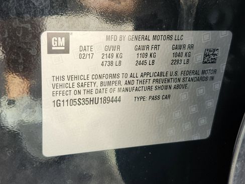 Used 2017 Chevrolet Impala LT image 21