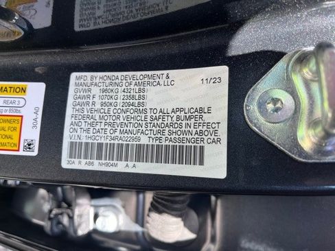 Used 2024 Honda Accord EX image 11