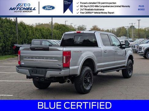 Certified 2021 Ford F250 Platinum w/ Tremor Off-Road Package AWD/4WD image 3