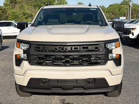 New 2026 Chevrolet Silverado 1500 Custom w/ Turbomax Blackout Package RWD image 2
