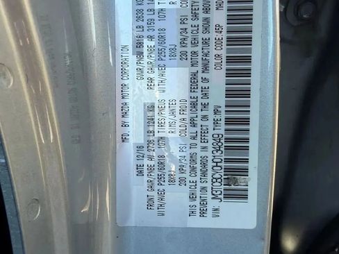 Used 2017 MAZDA CX-9 Touring image 37