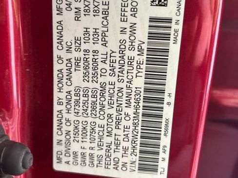 Used 2021 Honda CR-V EX-L image 16