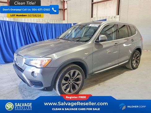 Used 2016 BMW X3 xDrive28i AWD/4WD image 1