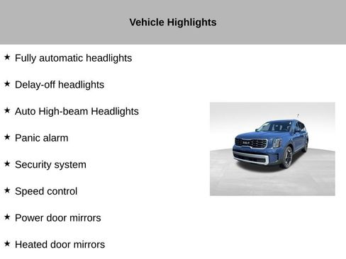 Certified 2024 Kia Telluride S w/ S Sunroof Package FWD image 46