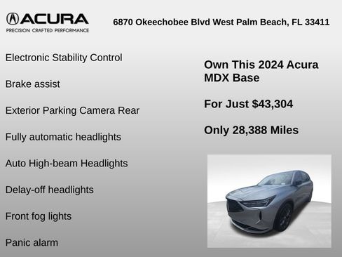 Used 2024 Acura MDX A-Spec AWD/4WD image 36