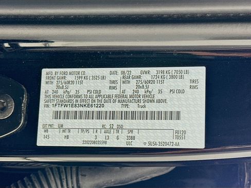 Used 2022 Ford F150 Lariat AWD/4WD image 35
