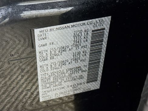 Used 2022 INFINITI QX60 Luxe w/ Cargo Package image 31