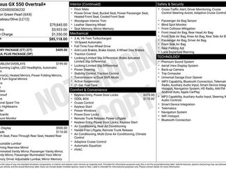 Used 2025 Lexus GX 550 w/ Accessory Package (CT) AWD/4WD video 2