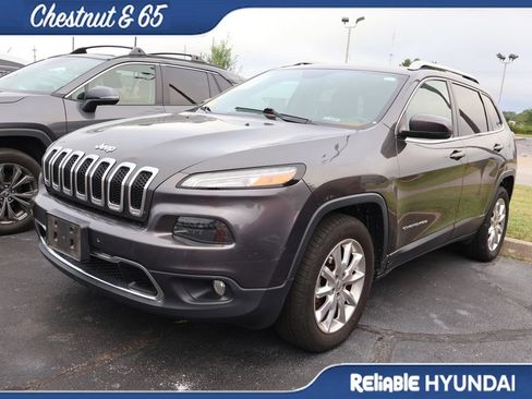 Used 2015 Jeep Cherokee Limited w/ Luxury Group AWD/4WD image 12