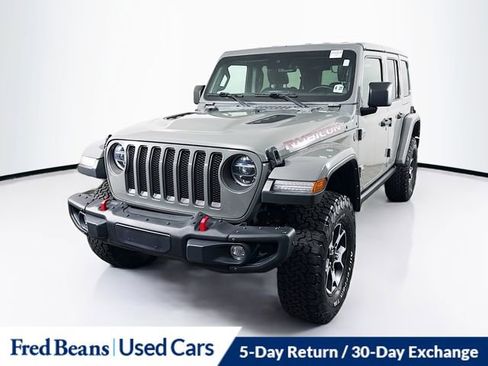 Used 2022 Jeep Wrangler Unlimited Rubicon w/ Steel Bumper Group image 3