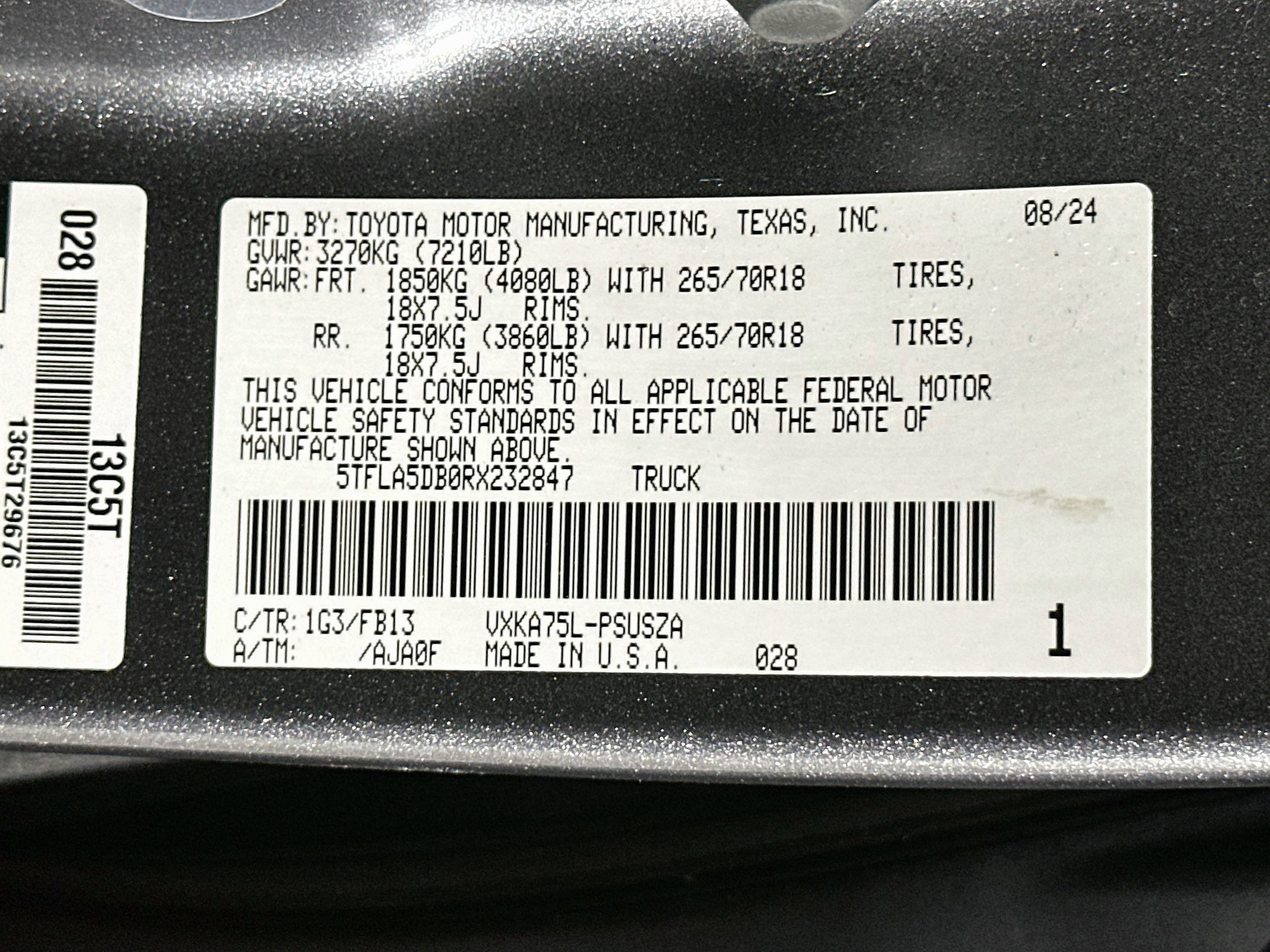 Used 2024 Toyota Tundra SR5 AWD/4WD image 12