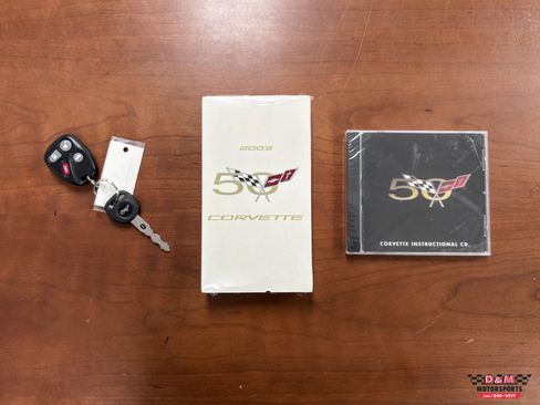 Used 2003 Chevrolet Corvette 50th Anniversary Edition w/ Preferred Equipment Group RWD image 59