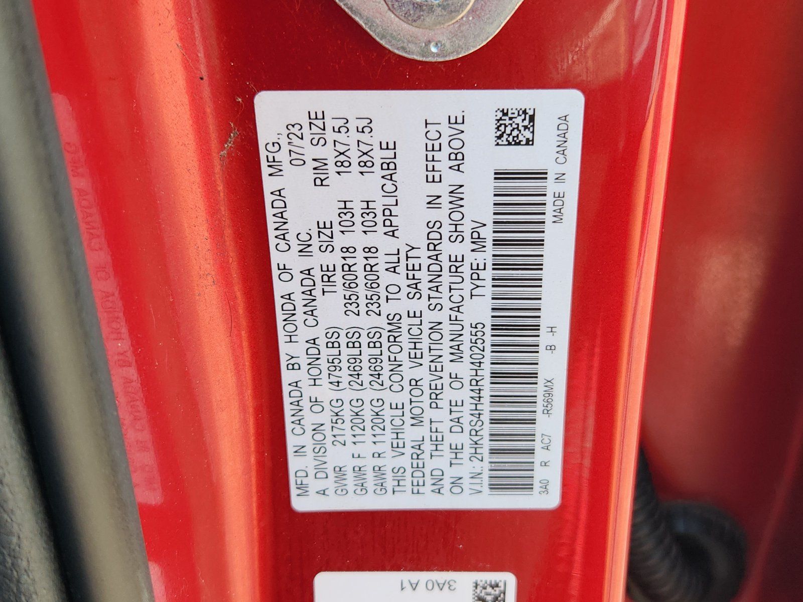 Used 2024 Honda CR-V EX image 19