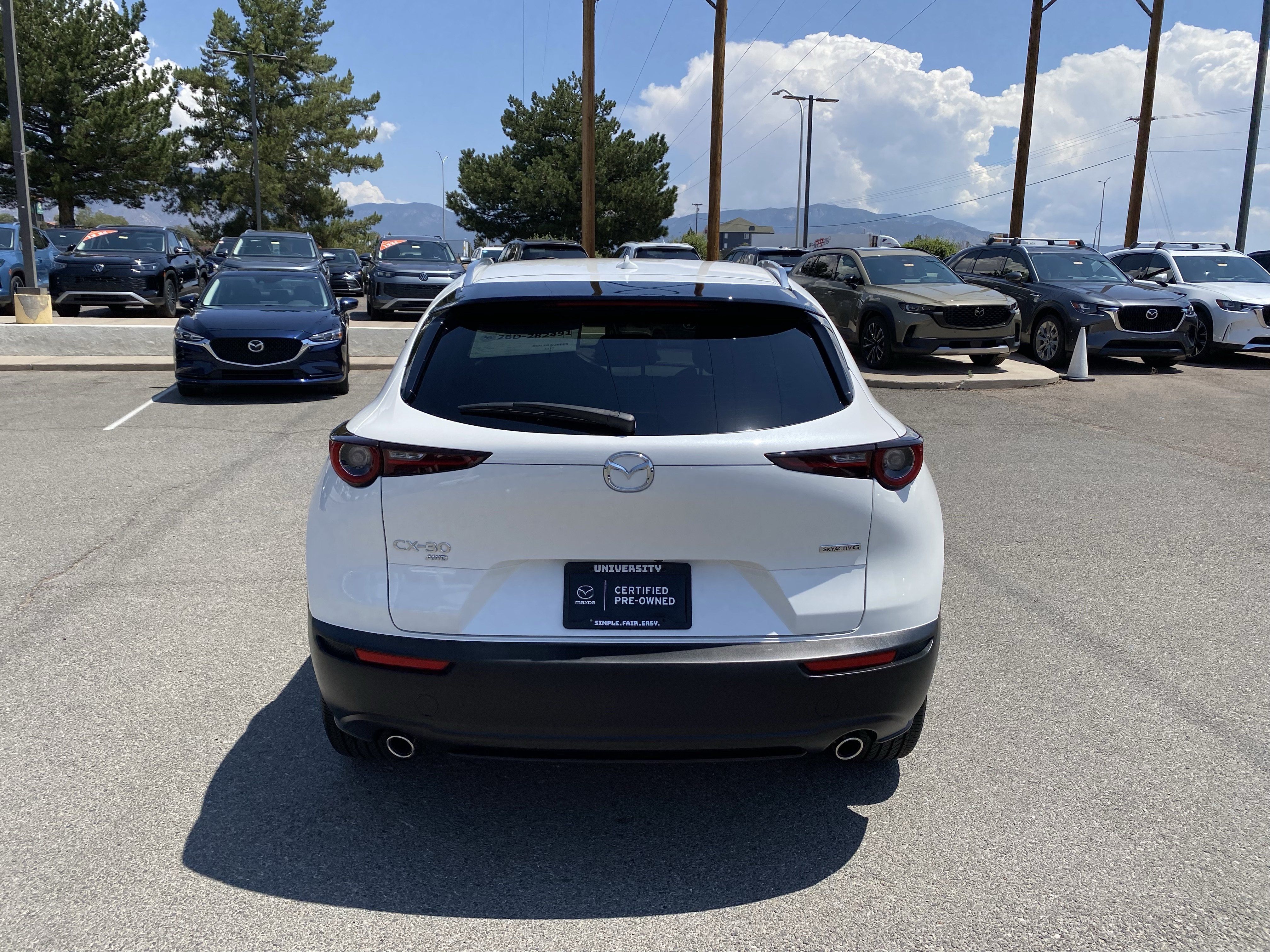 Certified 2025 MAZDA CX-30 AWD 2.5 S w/ Premium Package image 51