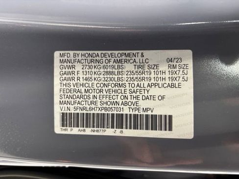 Used 2023 Honda Odyssey Sport image 35