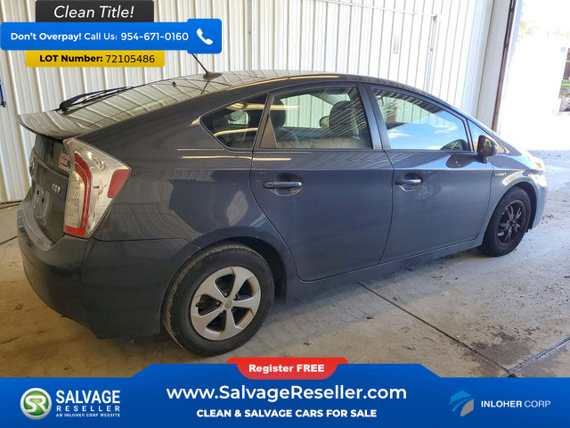 Used 2014 Toyota Prius Three w/ Solar Roof Package FWD image 4