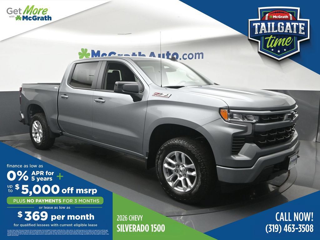 New 2026 Chevrolet Silverado 1500 RST w/ Convenience Package II AWD/4WD image 1