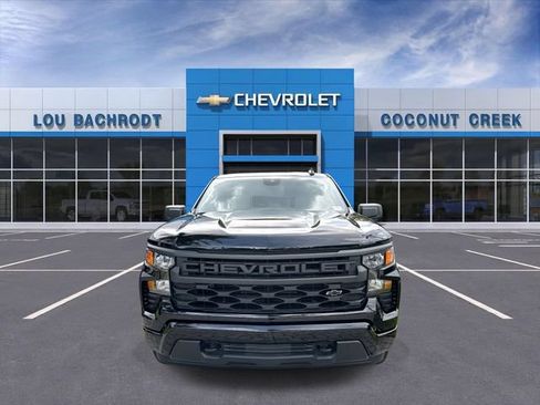 Used 2024 Chevrolet Silverado 1500 Custom w/ LPO, Dark Essentials Package RWD image 3