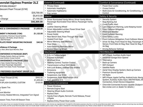 Used 2020 Chevrolet Equinox Premier AWD/4WD image 3