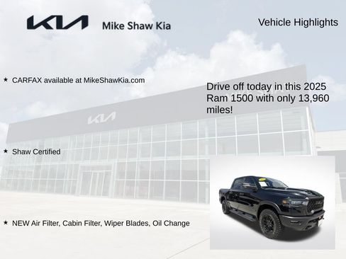 Used 2025 RAM 1500 Rebel w/ Rebel Level 1 Equipment Group AWD/4WD image 9