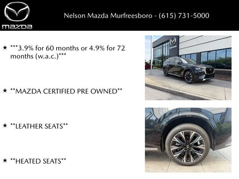 Certified 2025 MAZDA CX-90 3.3 Turbo S w/ Premium Plus AWD/4WD image 39