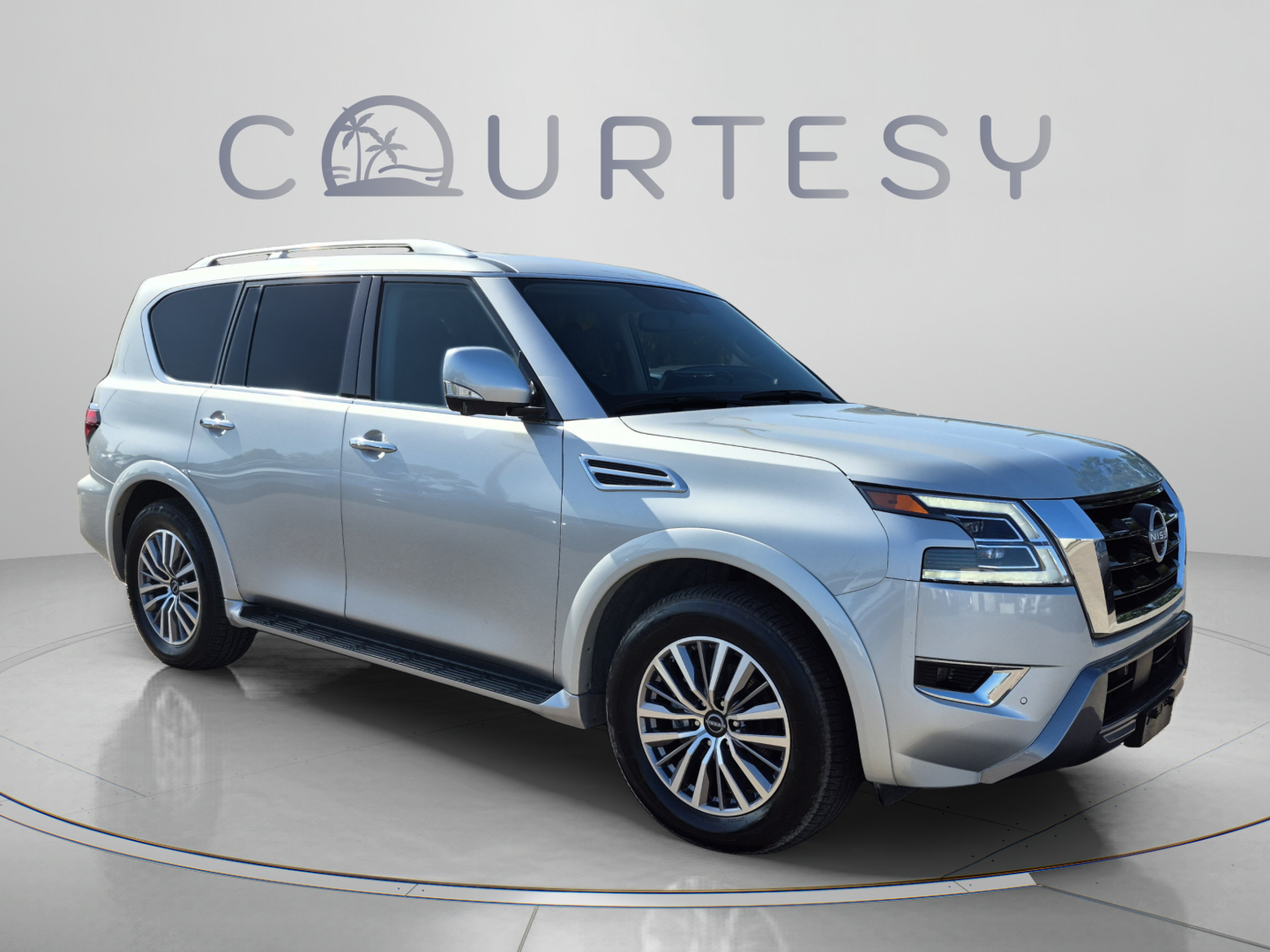 Certified 2024 Nissan Armada SL w/ Captain's Chairs Package RWD image 9