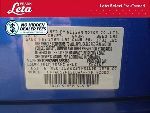 Used 2023 Nissan Kicks SV w/ Exterior Package FWD image 27