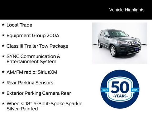Used 2019 Ford Explorer XLT w/ Class III Trailer Tow Package image 6