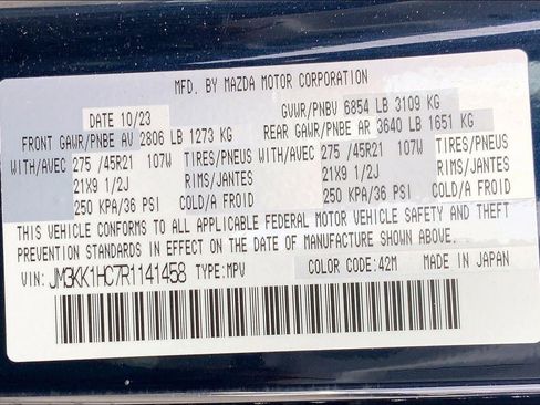 Used 2024 MAZDA CX-90 3.3 Turbo S image 30