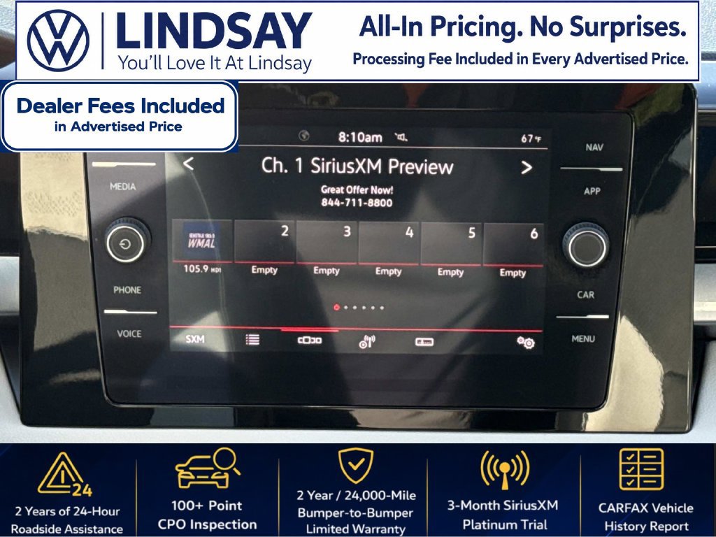 Certified 2025 Volkswagen Taos SEL w/ Black Wheel Plus Package AWD/4WD image 15