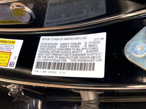 Used 2018 Honda Accord Sport image 33
