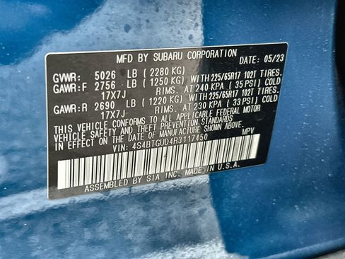 Used 2024 Subaru Outback Wilderness AWD/4WD image 24