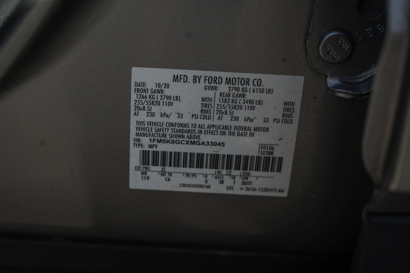 Used 2021 Ford Explorer ST w/ Equipment Group 401A AWD/4WD image 13