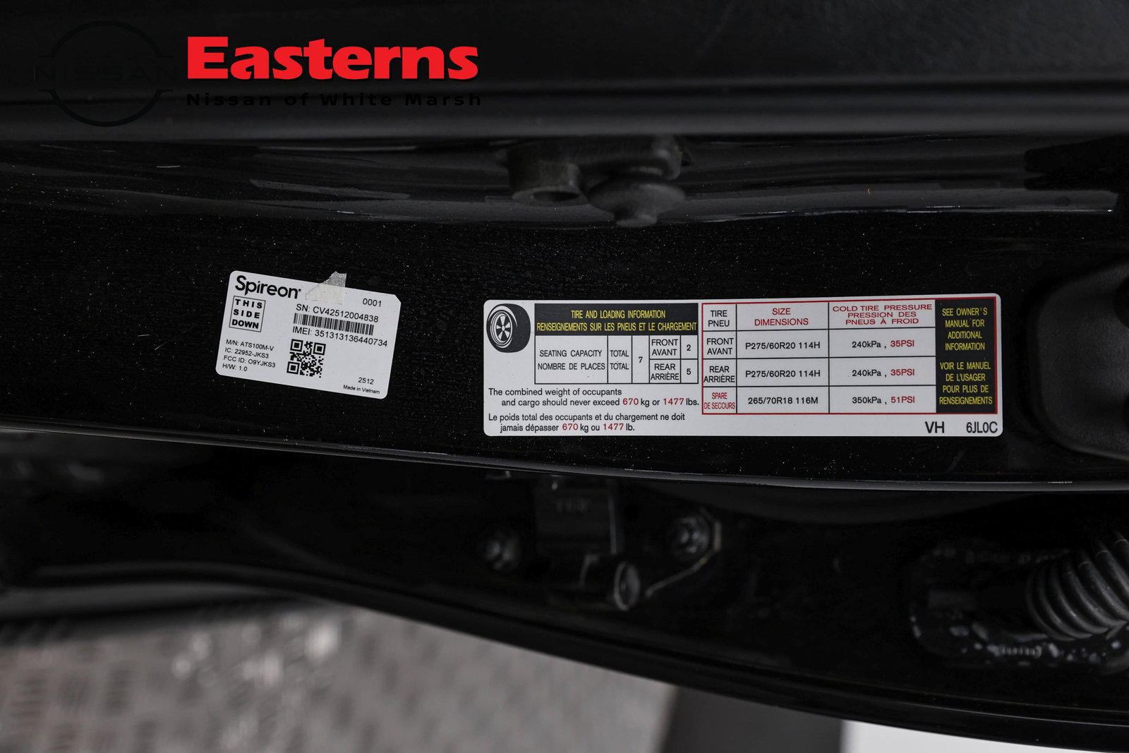 Used 2023 Nissan Armada SL w/ Captain's Chairs Package AWD/4WD image 35