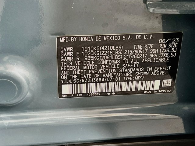 Used 2024 Honda HR-V LX image 33