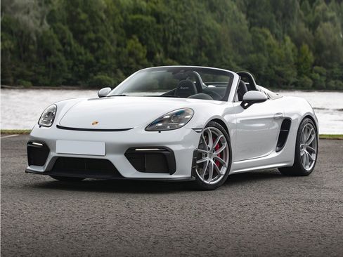 Used 2023 Porsche 718 Boxster Spyder w/ Light Design Package RWD image 1