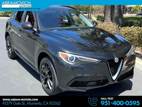 Used 2021 Alfa Romeo Stelvio Sprint w/ Nero Edizione RWD image 1