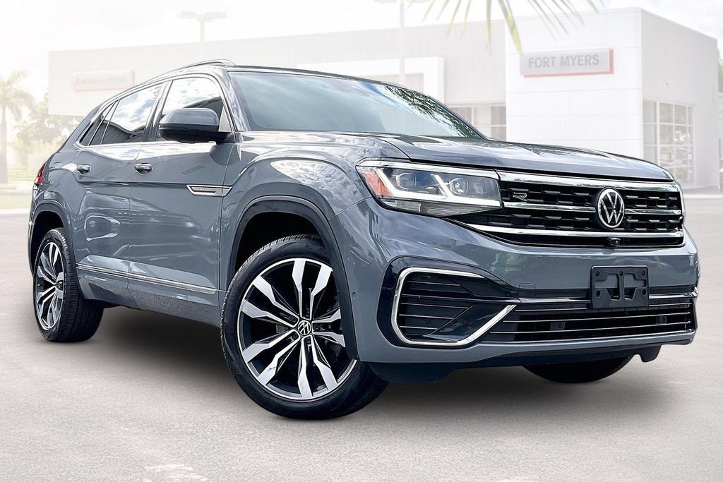 Used 2021 Volkswagen Atlas Cross Sport SEL Premium R-Line AWD/4WD image 1