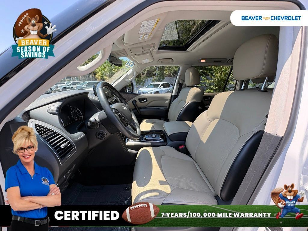 Used 2022 INFINITI QX80 Premium Select w/ Cargo Package RWD image 13