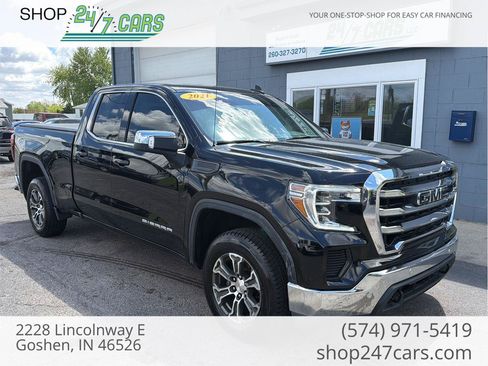 Used 2021 GMC Sierra 1500 SLE w/ Driver Alert Package I AWD/4WD image 1