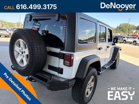 Used 2017 Jeep Wrangler Unlimited Sport w/ Quick Order Package 24S AWD/4WD image 6