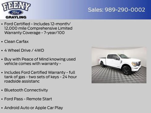 Certified 2023 Ford F150 XLT w/ Equipment Group 302A High AWD/4WD image 4