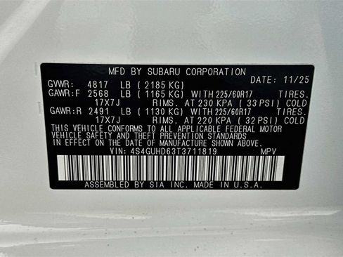Certified 2026 Subaru Crosstrek 2.5i Premium AWD/4WD image 29