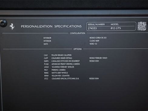 Used 2022 Ferrari 812 GTS image 46