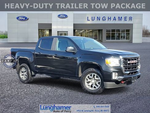 Used 2021 GMC Canyon AT4 w/ Driver Alert Package image 1