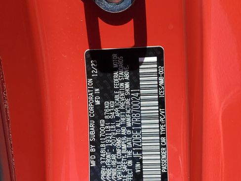 Used 2024 Subaru BRZ Limited image 28